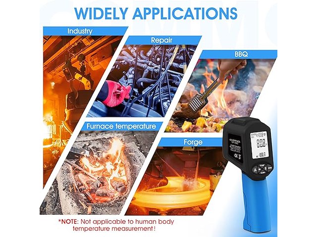 Goyerrnes infrarood thermometer - afbeelding 5 van  5