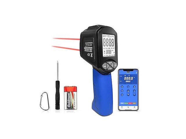 Goyerrnes laser infrarood thermometer - afbeelding 1 van  7