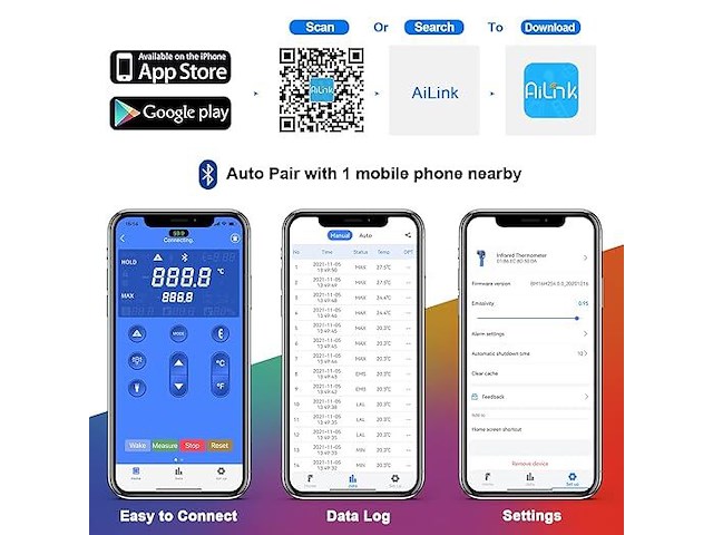 Goyerrnes laser infrarood thermometer - afbeelding 4 van  7