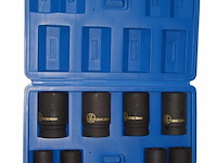 Gp werkstatt doppenset, kracht 1″, 8-dlg