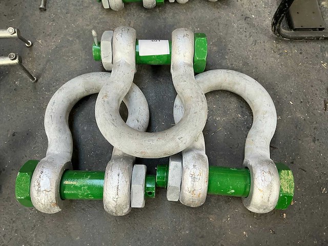 Gp6 df wll42,5t d sluiting hijsoog (3x) 42,5 ton - afbeelding 1 van  6