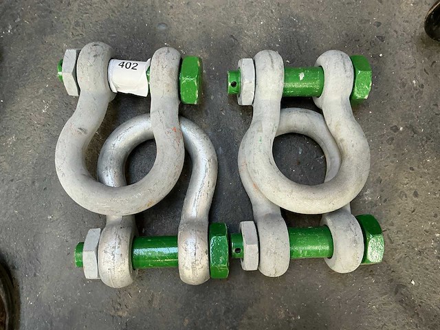 Gp6 dj wll 17t d sluiting hijsoog (4x) 17 ton - afbeelding 1 van  4