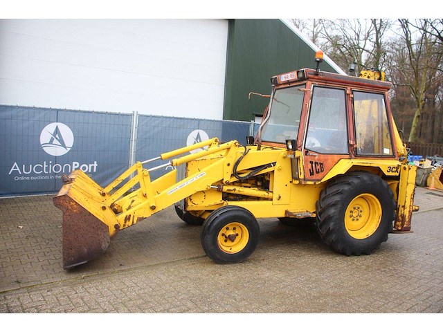 Graaf-laadcombinatie jcb 3cx diesel 70kw - afbeelding 1 van  1