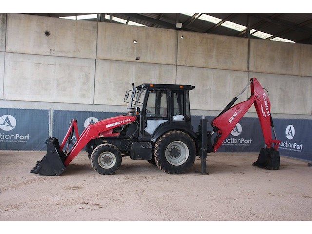 Graaf-laadcombinatie manitou tlb 844s x4 diesel 90pk 2017 - afbeelding 1 van  1