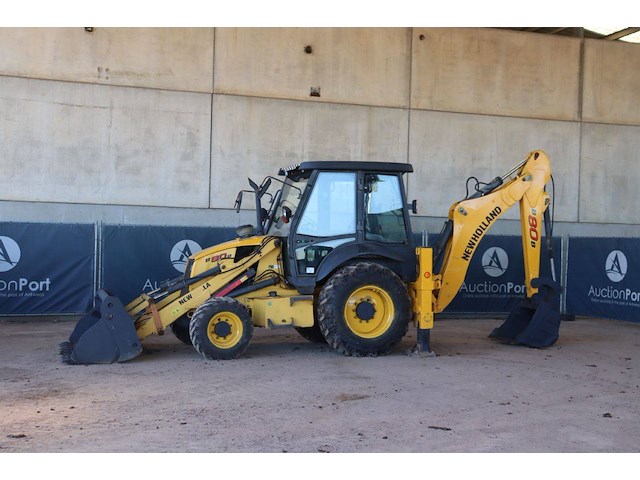 Graaf-laadcombinatie new holland b80b diesel 2017 - afbeelding 1 van  1