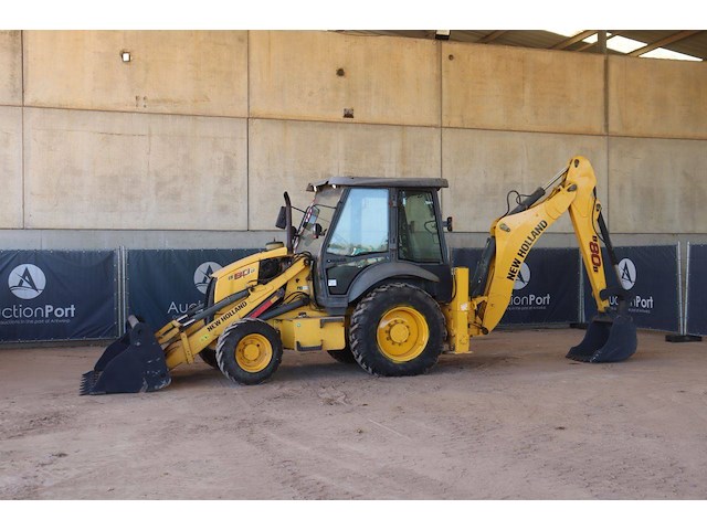Graaf-laadcombinatie new holland b80b diesel 71kw 2017 - afbeelding 1 van  1