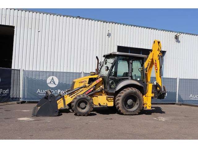 Graaf-laadcombinatie new holland b80b-ss diesel 2018 - afbeelding 1 van  1