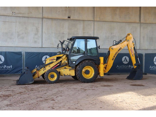 Graaf-laadcombinatie new holland b80b-ss diesel 72kw 2017 - afbeelding 1 van  1