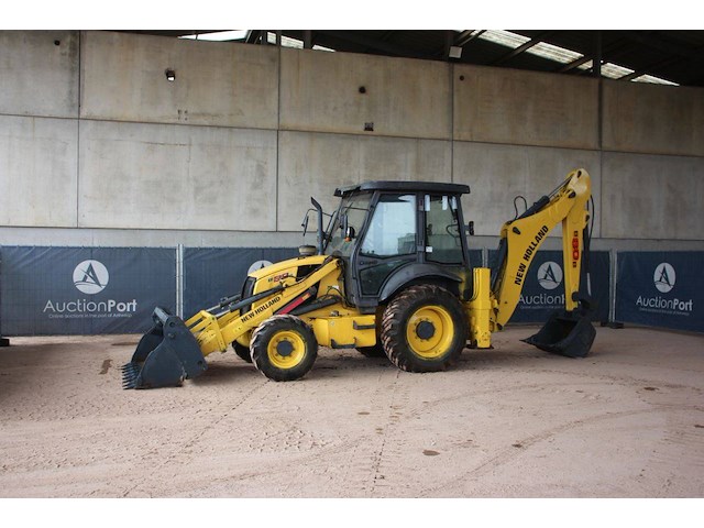 Graaf-laadcombinatie new holland b80b-ss diesel 96pk 2017 - afbeelding 1 van  1