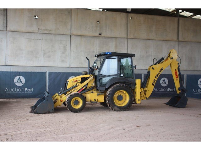 Graaf-laadcombinatie new holland b90b-ss diesel 2017 - afbeelding 1 van  1
