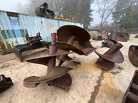 Graaf schroef / puttenboor (2x) - afbeelding 2 van  6