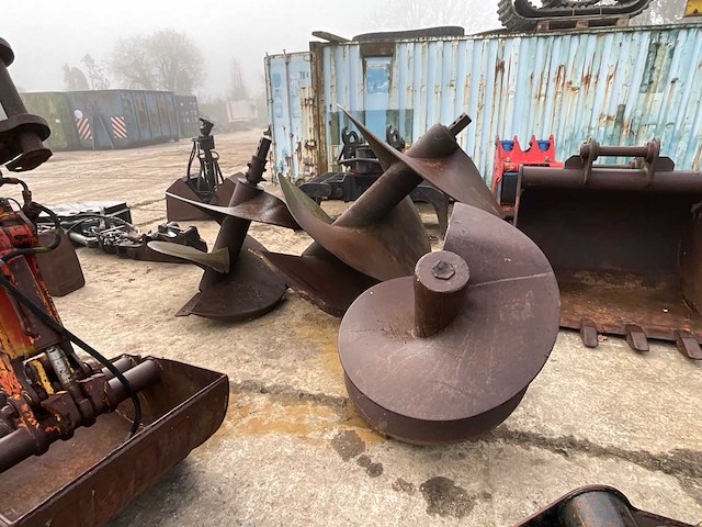 Graaf schroef / puttenboor (2x) - afbeelding 6 van  6