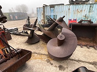 Graaf schroef / puttenboor (2x) - afbeelding 6 van  6