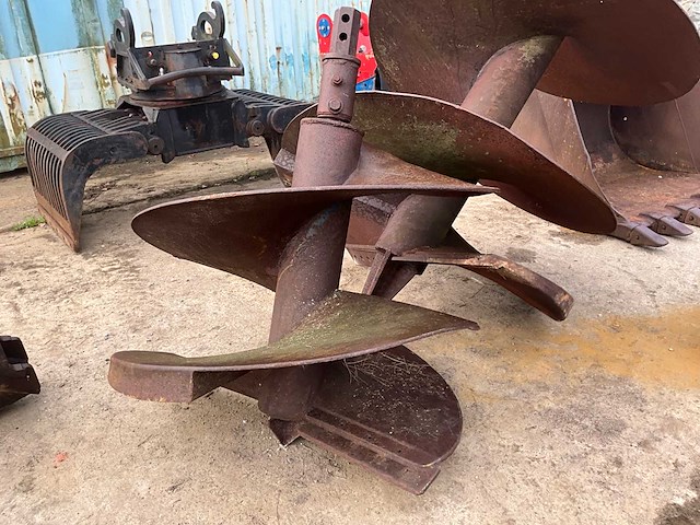 Graaf schroef / puttenboor (2x) - afbeelding 3 van  6