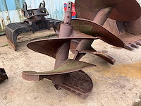 Graaf schroef / puttenboor (2x) - afbeelding 3 van  6