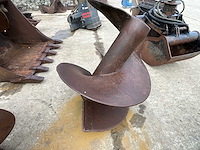 Graaf schroef / puttenboor (2x) - afbeelding 4 van  6