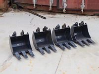 Graafbakken sunward 800kg nieuw 4 stuks