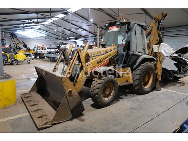 Graaflader koffer 580 sle (2000-5.297 uur-vin:cgg0168983) - afbeelding 2 van  47