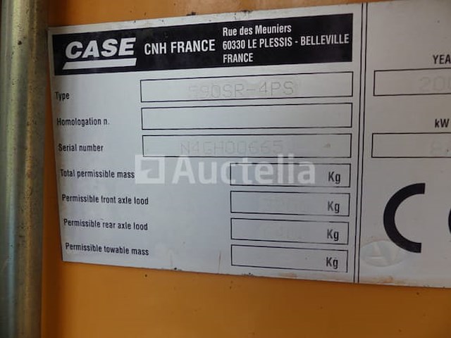 Graaflader koffer 590 sr-4ps - afbeelding 11 van  60