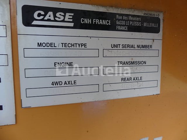 Graaflader koffer 590 sr-4ps - afbeelding 15 van  60