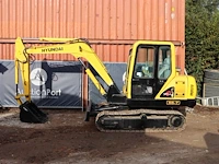 Graafmachine hyundai r55-7 diesel 40kw 2010