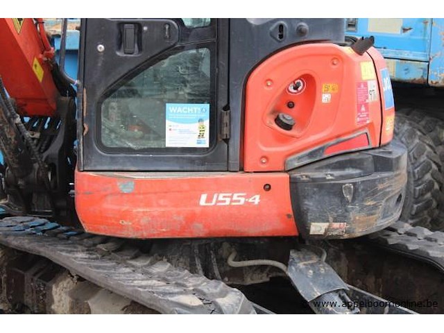 Graafmachine kubota u5s-4, bj 2011, serienummer 50751, olielek - afbeelding 2 van  7