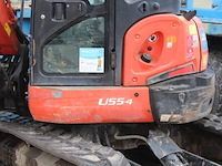 Graafmachine kubota u5s-4, bj 2011, serienummer 50751, olielek - afbeelding 2 van  7
