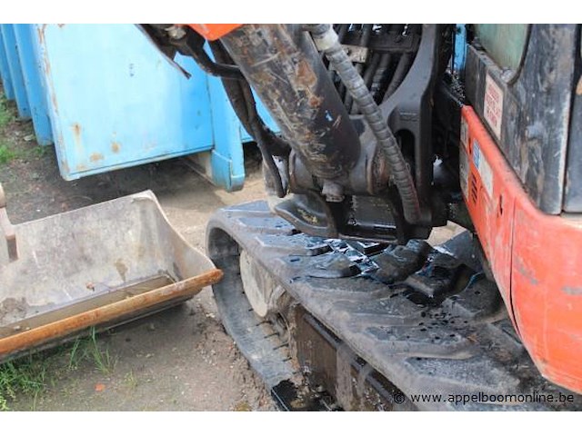 Graafmachine kubota u5s-4, bj 2011, serienummer 50751, olielek - afbeelding 5 van  7