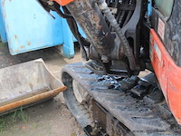 Graafmachine kubota u5s-4, bj 2011, serienummer 50751, olielek - afbeelding 5 van  7