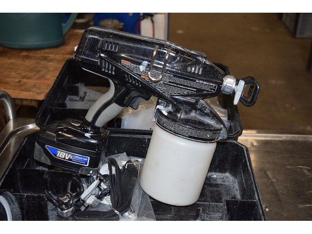Graco verfspuit op batterij 18v zonder lader - afbeelding 2 van  8