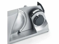 Graef mytiny elektrische slicer 170 w zilver - afbeelding 2 van  4