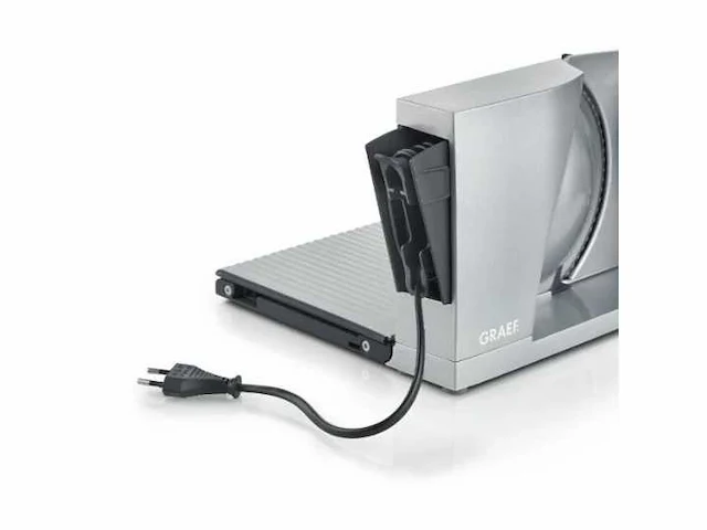 Graef mytiny elektrische slicer 170 w zilver - afbeelding 4 van  4