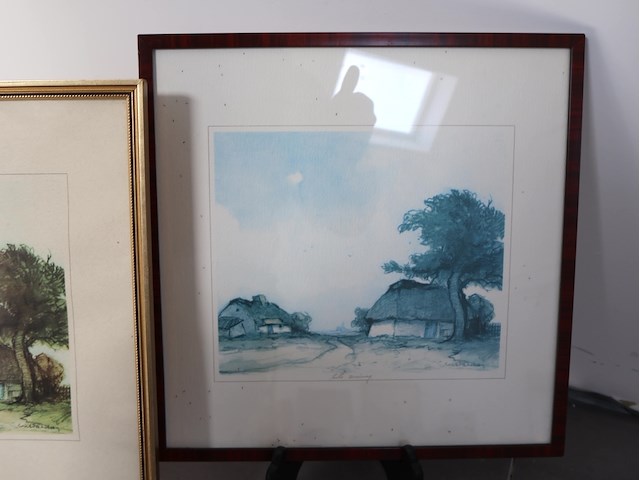 Grafisch werk dirk baksteen (x2) - afbeelding 6 van  9