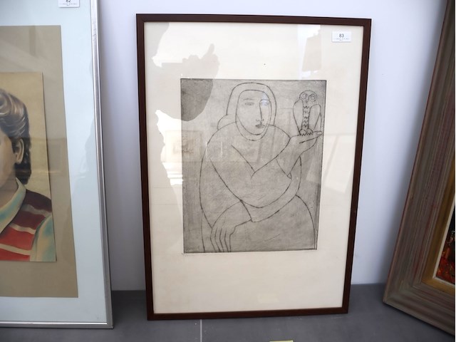 Grafisch werk pieter abs - afbeelding 1 van  5