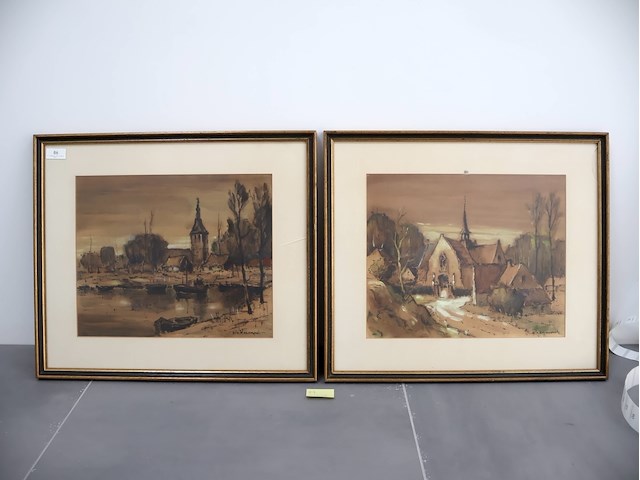 Grafisch werk rik wesemael (x2) - afbeelding 1 van  8