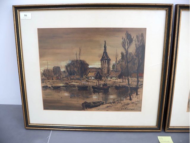 Grafisch werk rik wesemael (x2) - afbeelding 2 van  8