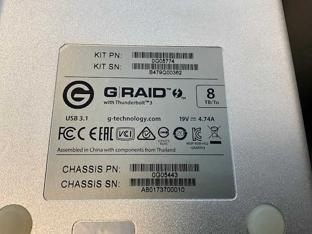 Graid , seagate externe harde schijf (eerste verdiep) (2x) - afbeelding 2 van  4