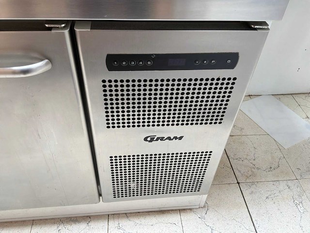 Gram koelwerkbank met marmer - afbeelding 4 van  4