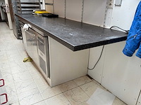Gram koelwerkbank met marmer - afbeelding 3 van  4