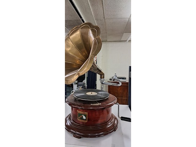 Grammofoon his masters voice - afbeelding 1 van  1