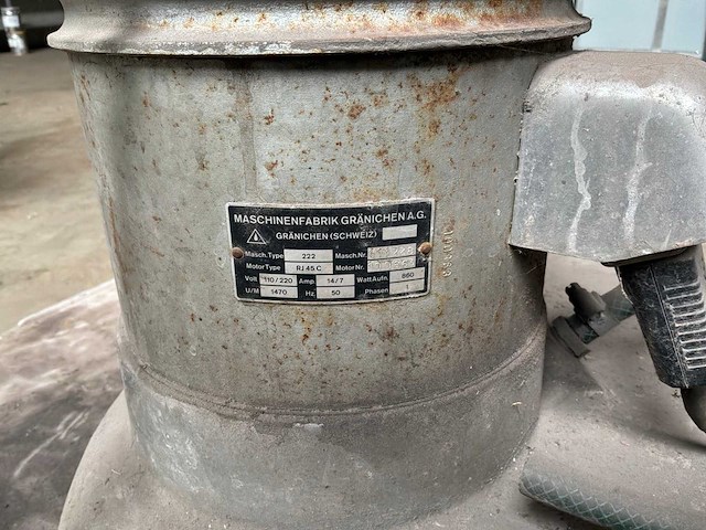 Gränichen a.g. 222 industriële polijstmachine - afbeelding 3 van  3