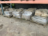 Graniet borduur diverse lengte 60 x 30 x 15 steen tuintegel (40x) - afbeelding 6 van  6