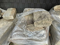 Graniet borduur diverse lengte 60 x 30 x 15 steen tuintegel (40x) - afbeelding 4 van  6