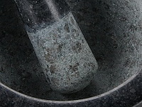 Granieten kruiden vijzel - afbeelding 7 van  7