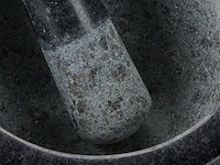 Granieten kruiden vijzel - afbeelding 7 van  7