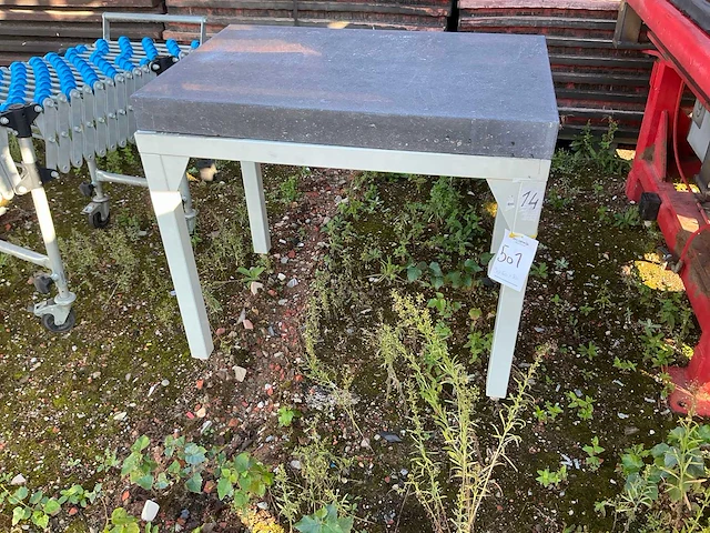 Granieten vlak- en meetplaat - afbeelding 1 van  2