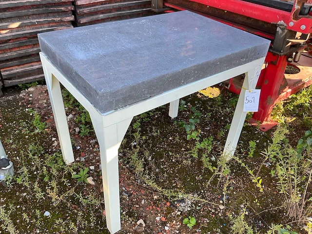 Granieten vlak- en meetplaat - afbeelding 2 van  2