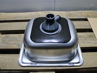 Granitan spoelbak met sifonset - afbeelding 5 van  6