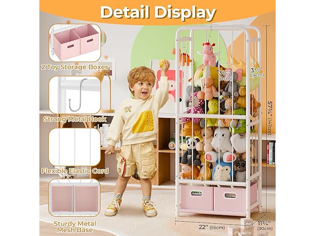 Granny says opbergkooi voor knuffeldieren - afbeelding 2 van  3