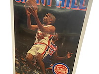 Grant hill - official nba - 1994 - poster 56 x 88 cm. - afbeelding 2 van  3